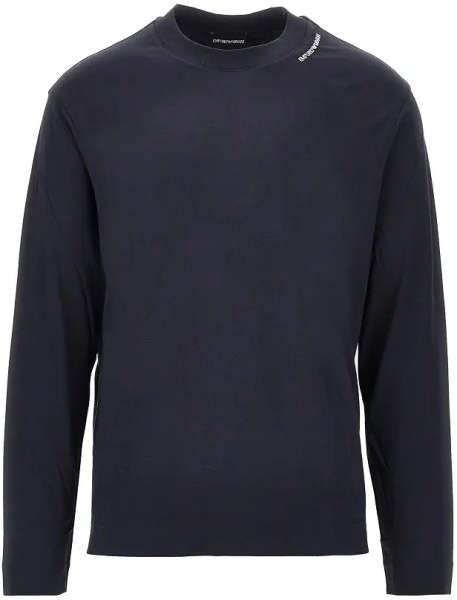 Tricou Stretch jersey T-shirt with logo embroidery