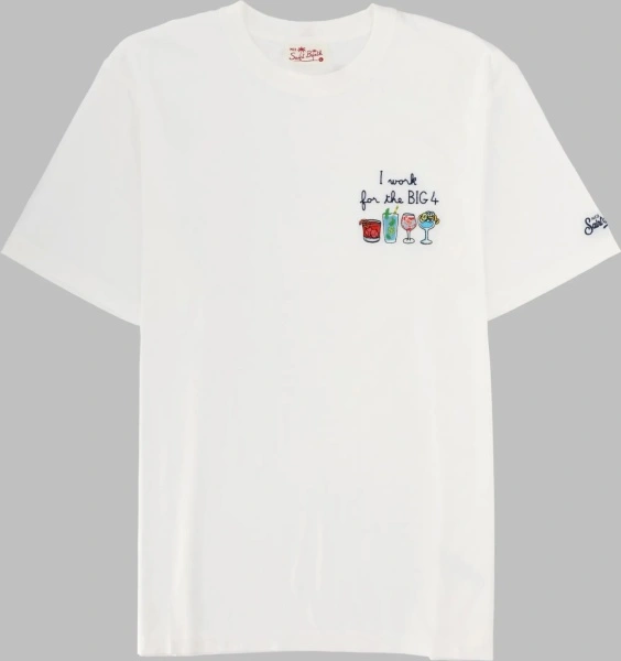 Tricou T-Shirt Con Ricamo