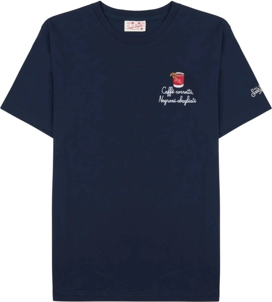 Tricou T-Shirt Con Ricamo