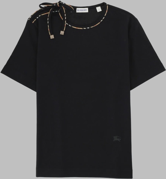 Tricou T-Shirt In Cotone Con Fiocco