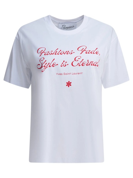 Tricou T-shirt with Yves Saint Laurent quote