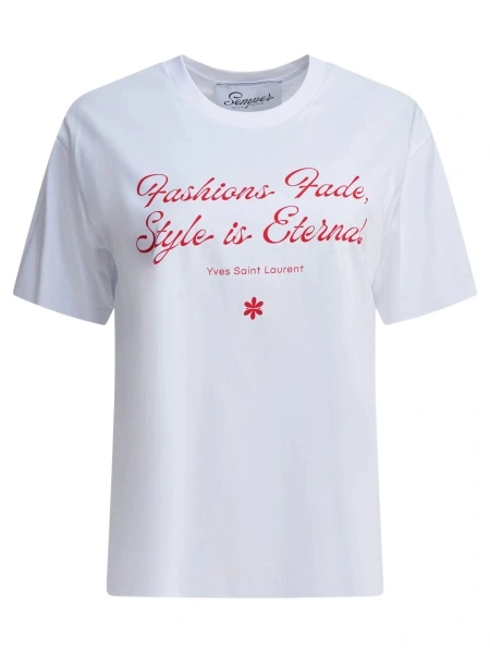Tricou T-shirt with Yves Saint Laurent quote