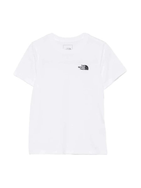 Tricou The North Face Kids alb