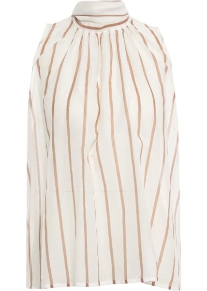 Tricou Top with shawl collar 'Jana'
