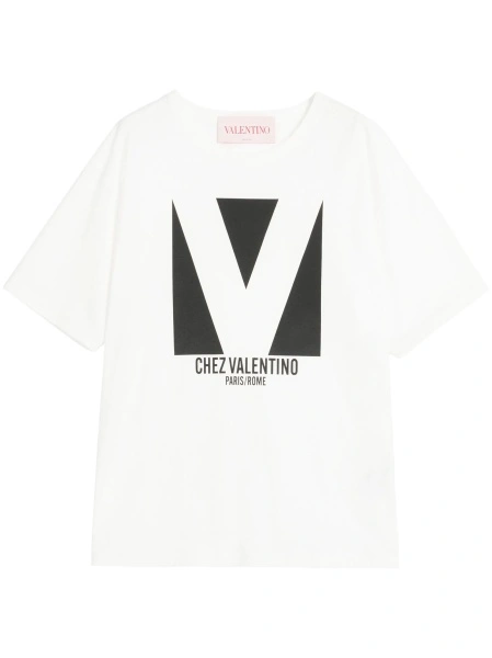 Tricou Valentino Garavani alb