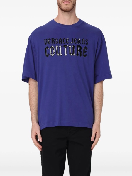 Tricou Versace Jeans Couture albastru