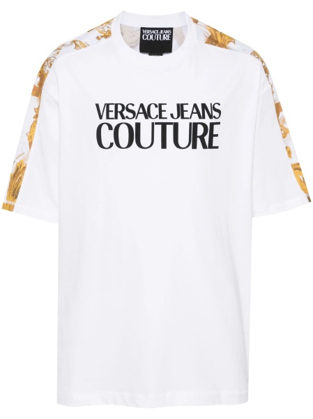 Tricou Versace Jeans Couture alb