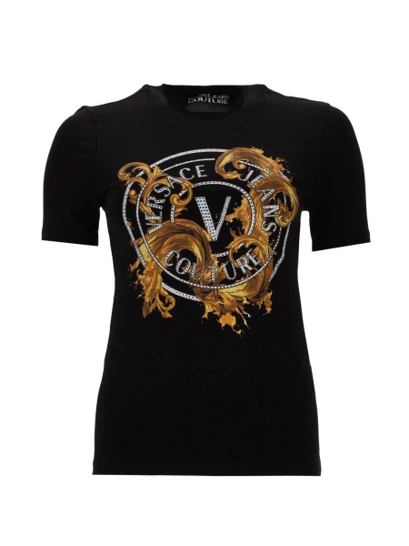 Tricou Versace Jeans Couture negru