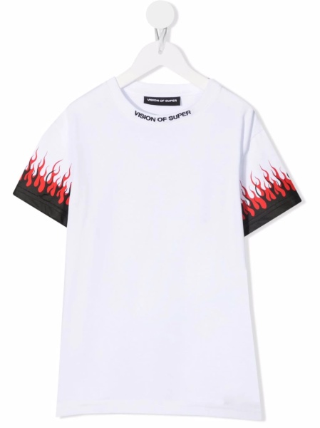 Tricou Vision of Super alb