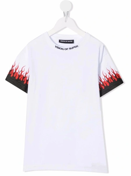 Tricou Vision of Super alb