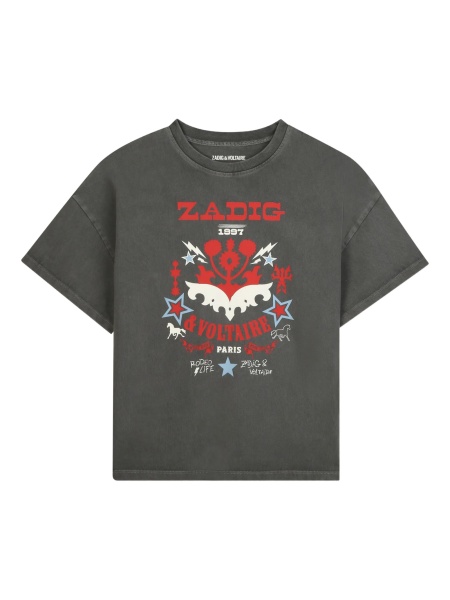 Tricou Zadig & Voltaire gri