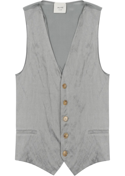 Vesta Gilet In Seta
