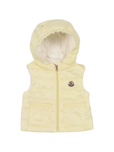 Vesta Moncler galbena din poliamida