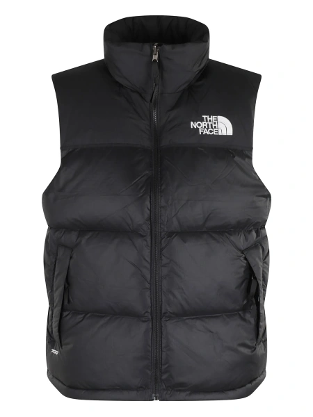 Vesta The North Face neagra din nylon