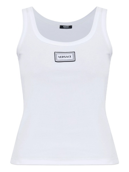 Vesta Versace alba din bumbac