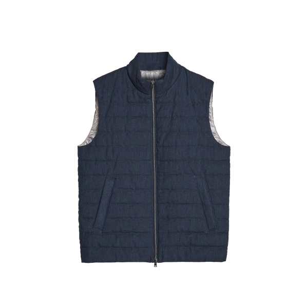 Veste Herno Linen Down Gilet