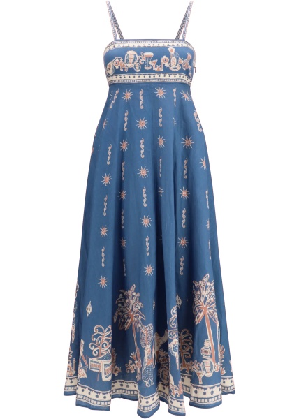 Acacia linen maxi Dress