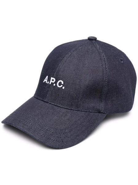 Basca A.P.C. albastra din poliuretan si bumbac