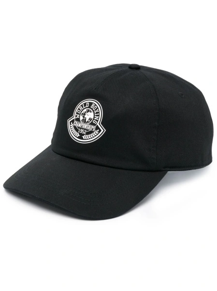 Basca Moncler neagra din bumbac