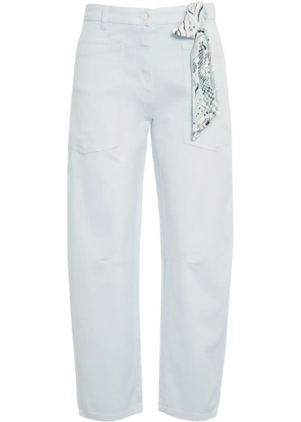 Blugi Barrell leg jeans 'Ocean'