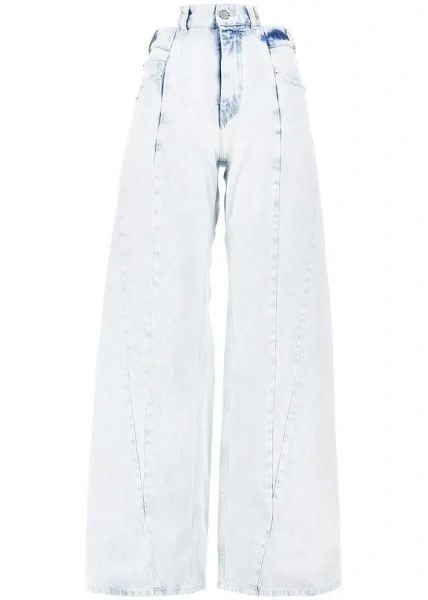 Blugi Cut-out waist Wide Fit jeans