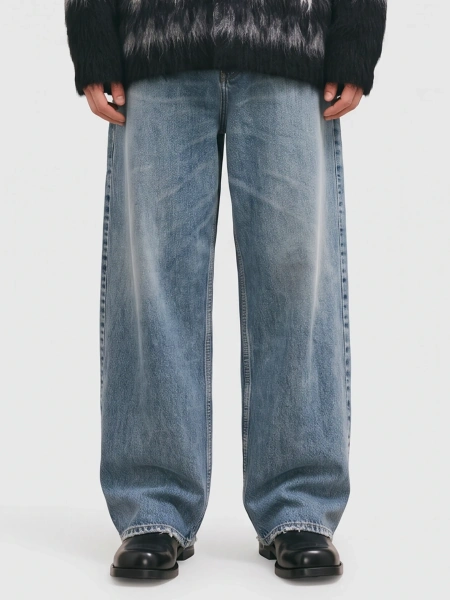 Blugi Dark Baggy Jeans