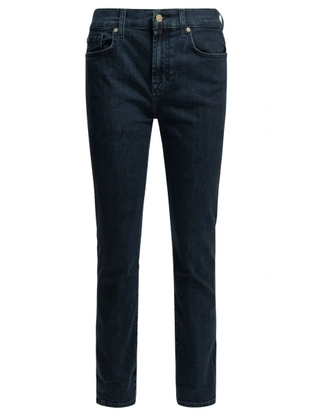 Blugi drepti 7 For All Mankind din denim