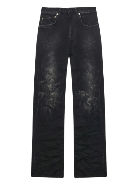 Blugi drepti Balenciaga negri