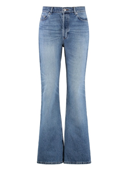 Blugi evazati A.P.C. albastri