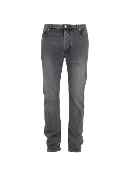 Blugi slim fit Balenciaga gri