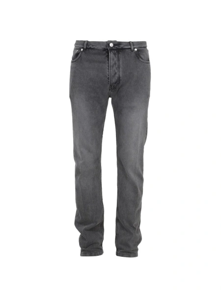 Blugi slim fit Balenciaga gri
