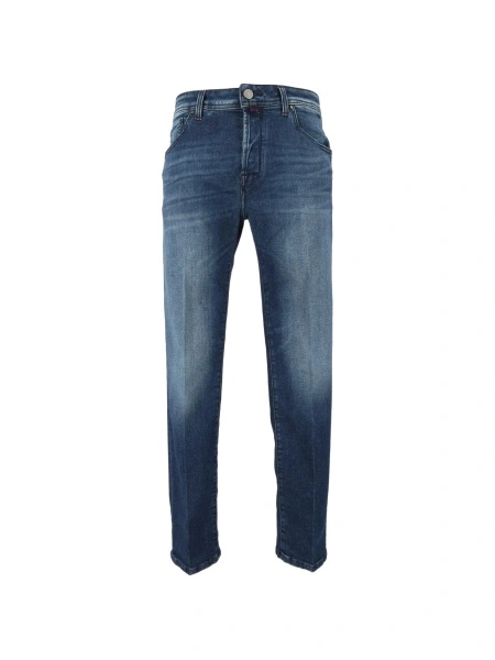 Blugi slim fit Jacob Cohen albastri