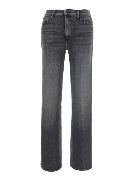 Blugi THE KICK IT gray jeans with cotton and elastane unisex