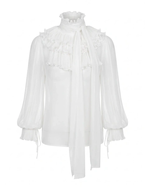 Bluza Blouse with ruffle details