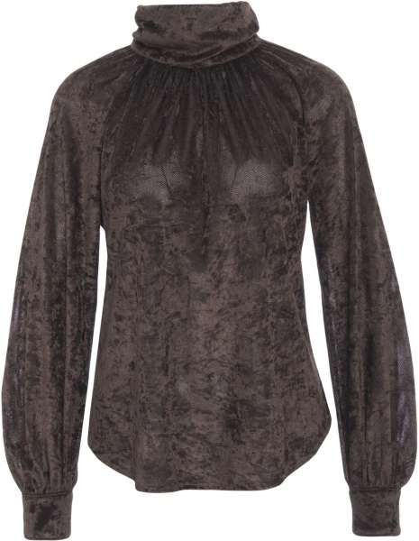 Bluza Blouse with standing collar