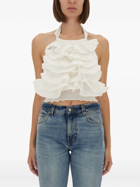 Bluza "Cyprus Layer" Top With Ruffles