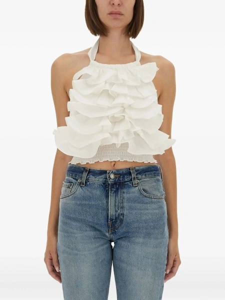 Bluza "Cyprus Layer" Top With Ruffles