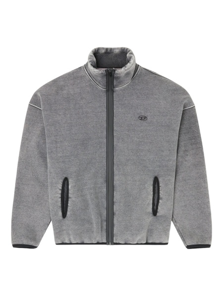 Bluza de trening Diesel gri