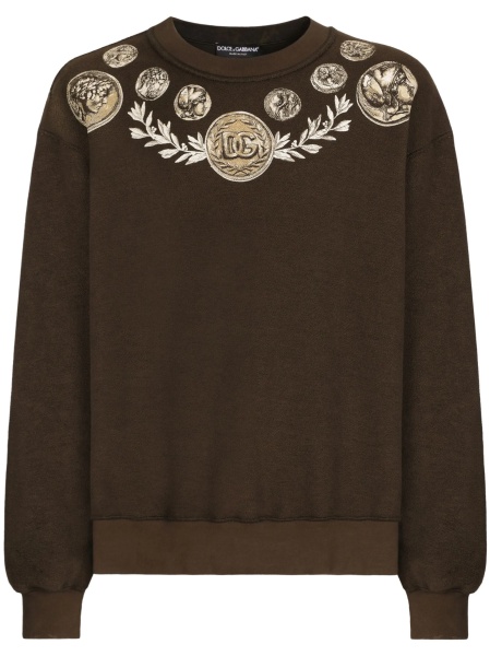 Bluza de trening Dolce & Gabbana maro