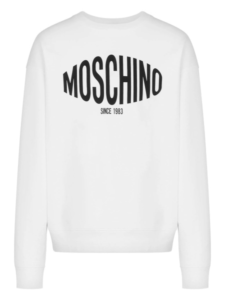 Bluza de trening Moschino alba