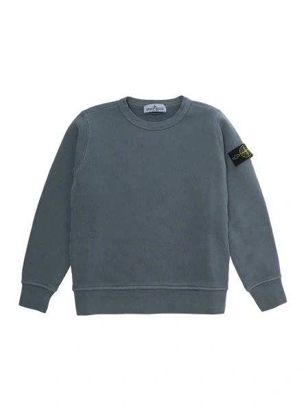 Bluza de trening Stone Island albastra din bumbac