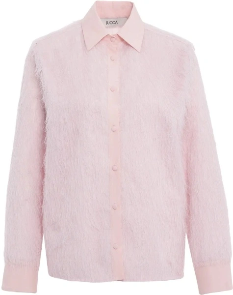 Bluza Jucca roz cu franjuri