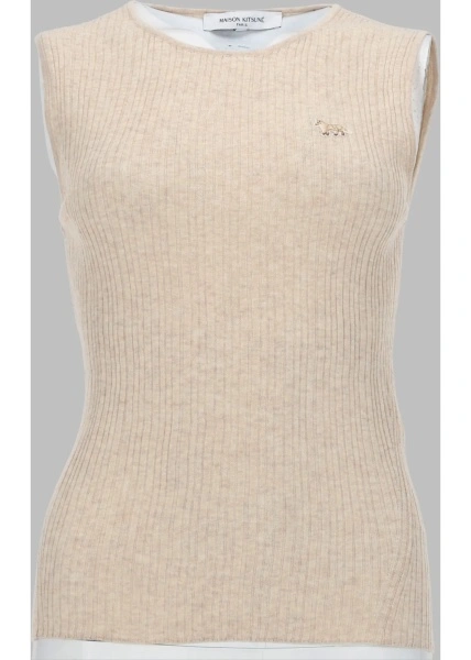 Bluza MAISON KITSUNÉ Top A Costine "Baby Fox"
