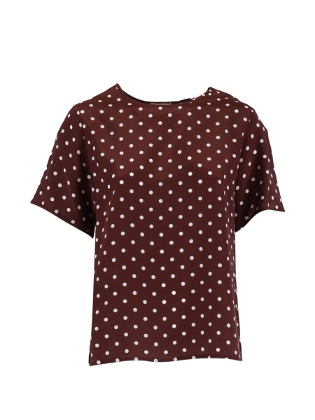 Bluza P.A.R.O.S.H. maro din matase