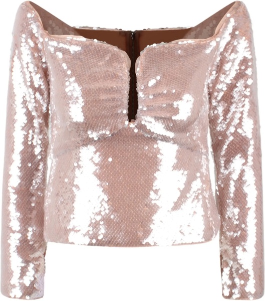 Bluza Sequined Sleeveless Top