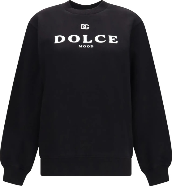 Bluza trening Cotton logo crewneck Sweatshirt