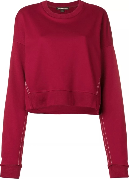 Bluza trening Cropped Yohji Love Sweatshirt DY7230