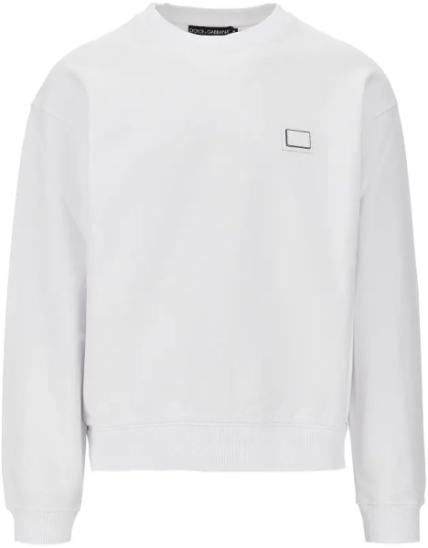 Bluza trening Logo plate crewneck sweatshirt