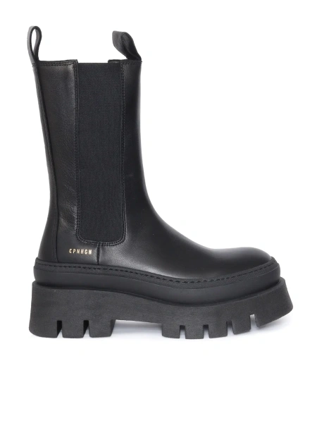 Bocanci Ankle Boots color black