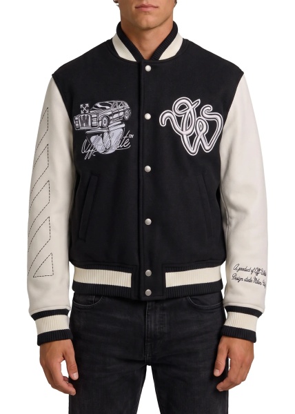 Bomber Cat Off College Jacket